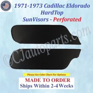 1971 1972 1973 Cadillac Eldorado HardTop SUNVISORS (PAIR) #CAD-SVR-520