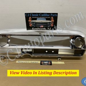 OEM 1963 1964 Cadillac Deville Eldorado Fleetwood CHROME DASH SPEEDOMETER INSTRUMENT CLUSTER BEZEL TRIM #1480814/#1479554