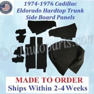 1974 1975 1976 Cadillac Eldorado HardTop TRUNK SIDE BOARD PANELS #CAD-SDP-367