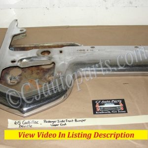 OEM 1965 Cadillac Deville Eldorado Fleetwood Calais RIGHT PASSENGER SIDE UPPER FRONT BUMPER END #35113313