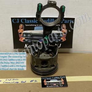 OEM 1959 1960 1961 1962 1963 Cadillac Deville Eldorado Fleetwood 390 Engine CONNECTING ROD WITH PISTON #2 #1470497/#3511503