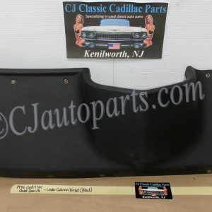 OEM 1974 1975 1976 Cadillac Deville Fleetwood Calais 1974 1975 1976 1977 1978 Eldorado LEFT DASH LOWER UNDER STEERING COLUMN BEZEL TRIM BLACK #3516124