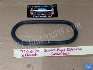 OEM 1971 1972 Cadillac Eldorado QUARTER PANEL EXTENSION TAIL LIGHT SURROUND SEAL GASKET #5963824
