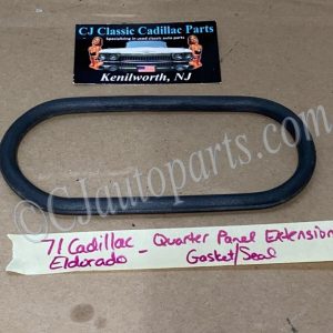 OEM 1971 1972 Cadillac Eldorado QUARTER PANEL EXTENSION TAIL LIGHT SURROUND SEAL GASKET #5963824