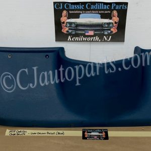 OEM 1974 1975 1976 Cadillac Deville Fleetwood Calais 1974 1975 1976 1977 1978 Eldorado LEFT DASH LOWER UNDER STEERING COLUMN BEZEL TRIM BLUE #3516124