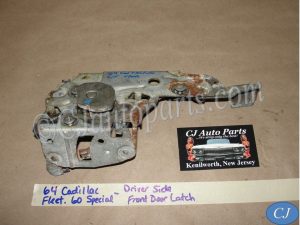 OEM 1963 1964 Cadillac Fleetwood 60 Special Deville Series 62 LEFT DRIVER SIDE FRONT DOOR LOCK LATCH #4885705