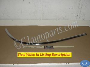 OEM 1959 1960 Cadillac Deville FLAT TOP RIGHT SIDE FRONT LOWER WINDSHIELD MOLDING TRIM