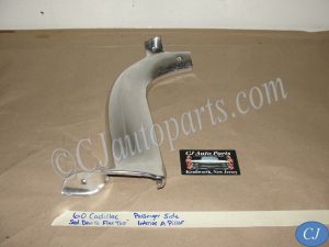 OEM 1959 1960 Cadillac Deville Flat Top RIGHT INTERIOR FRONT WINDSHIELD A PILLAR MOLDING #4783860