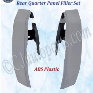 NEW 1980 1981 1982 1983 1984 Cadillac Deville & Fleetwood 2 Piece Rear Quarter Panel Fillers Set