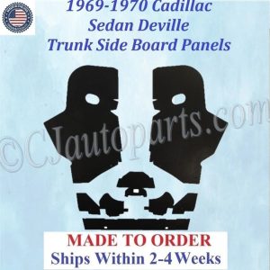 1969 1970 Cadillac Sedan Deville Hardtop TRUNK SIDE BOARD PANELS #CAD-SDP-335