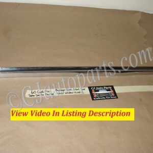 OEM 1959 1960 Cadillac Sedan Deville Flat Top RIGHT FRONT DOOR UNDER WINDOW MOLDING TRIM #4754467