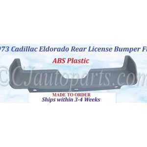 NEW 1973 Cadillac Eldorado 1 Pc Rear License Bumper Fillers