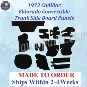1973 Cadillac Eldorado Convertible TRUNK SIDE BOARD PANELS #CAD-SDP-360