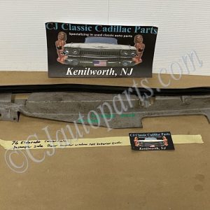 OEM 1971 1972 1973 1974 1975 1976 Cadillac Eldorado Convertible RIGHT REAR QUARTER WINDOW FELT INTERIOR GUIDE #9827516
