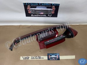 OEM 1971 1972 Cadillac Eldorado LEFT QUARTER PANEL EXTENSION TAIL LIGHT SURROUND W/ FILLERS #8795074