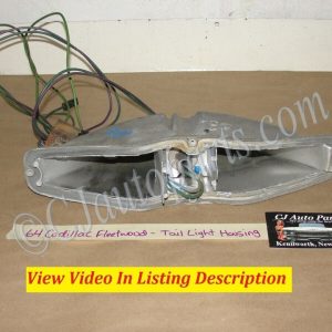 OEM 1964 Cadillac Fleetwood Deville Eldorado TAIL LIGHT BULB HOUSING ~ **TESTED** #5954877/#5954854/#5954885