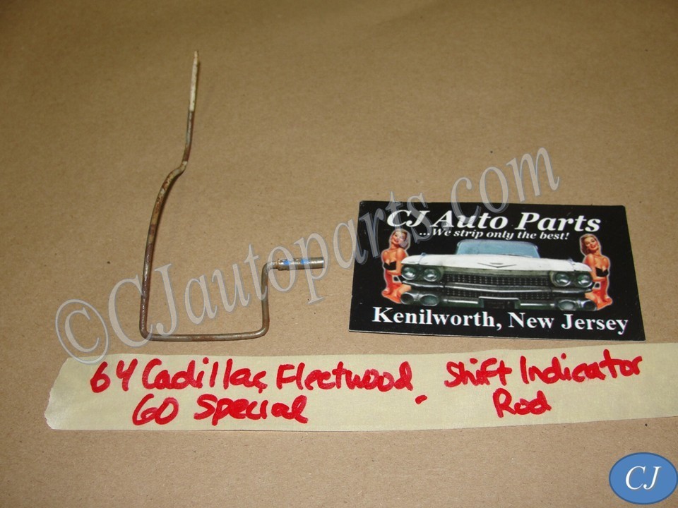 OEM 1964 Cadillac Fleetwood 60 Special Deville Fleetwood TILT STEERING COLUMN GEAR SHIFT INDICATOR ROD #1482497