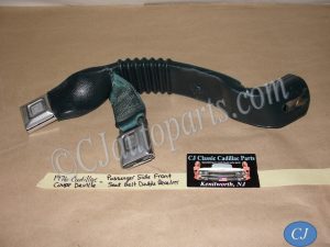 OEM 1971 1972 1973 1974 1975 1976 Cadillac Deville Calais Fleetwood 1971 1972 1973 1974 1975 1976 1977 1978 Eldorado RIGHT PASSENGER SIDE FRONT SEAT BELT DOUBLE BUCKLE RECEIVER