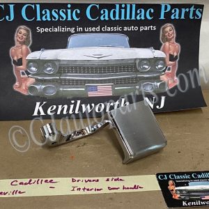 OEM 1963 1964 Cadillac Deville Eldorado Fleetwood LEFT DRIVER SIDE INTERIOR DOOR HANDLE #4876623