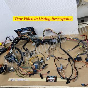 OEM 1976 Cadillac Deville Fleetwood Calais Eldorado COMPLETE UNDER DASH WIRE HARNESS With FUSE BLOCK PANEL ~43K Miles #12004292/#9629754