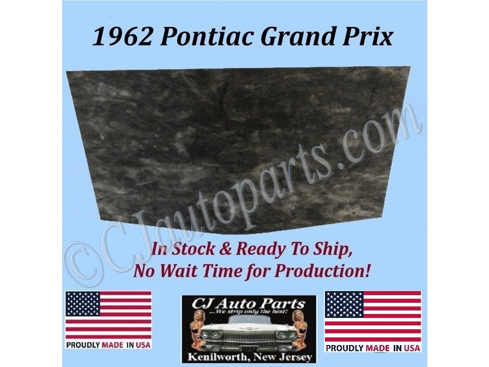 REM 1962 PONTIAC GRAND PRIX HOOD INSULATION IN STOCK - GPX-HIN-005