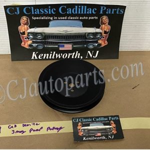 RESTORED 1968 1969 1970 1971 1972 1973 1974 1975 1976 Cadillac Eldorado, Deville, Fleetwood, Calais 472 500 Engine SMOG A.I.R. EMISSIONS PUMP PULLEY ONE GROOVE #1602564