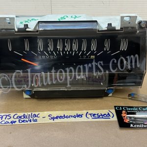 OEM 1974 1975 1976 Cadillac Deville Calais Fleetwood Eldorado DASH INSTRUMENT CLUSTER SPEEDOMETER WITH CIRCUIT BOARD #8987755