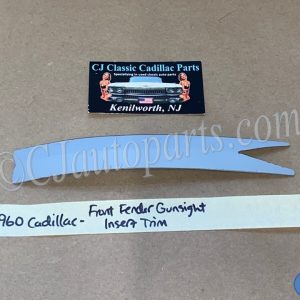 OEM 1960 Cadillac Deville Eldorado Fleetwood  FRONT FENDER TURN SIGNAL INDICATOR/GUNSIGHT INSERT ORNAMENT TRIM #3512090/#5951463
