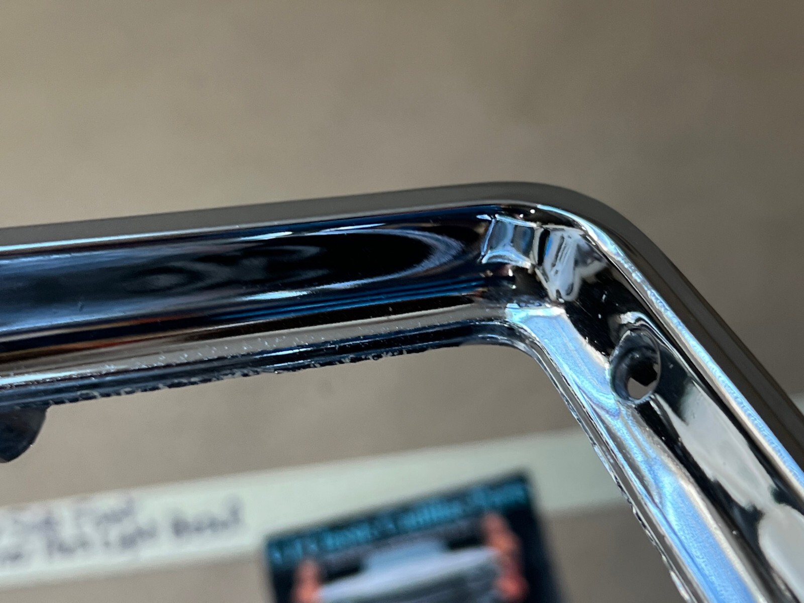 OEM 1975 1976 Cadillac Fleetwood DRIVER SIDE FRONT CORNER TURN SIGNAL PARK LIGHT BEZEL TRIM #1605270 - Image 16