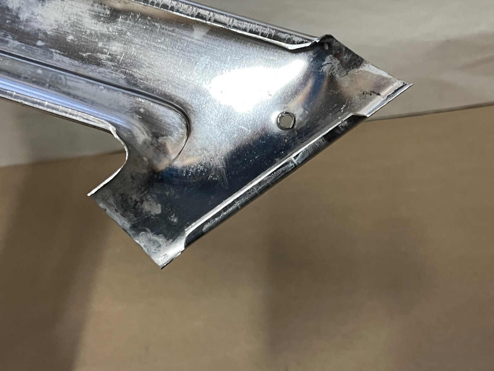 OEM 1959 1960 Cadillac Sedan Deville FLAT TOP INT. LEFT REAR WINDSHIELD C-PILLAR SIDE TRIM #4803295 - Image 21