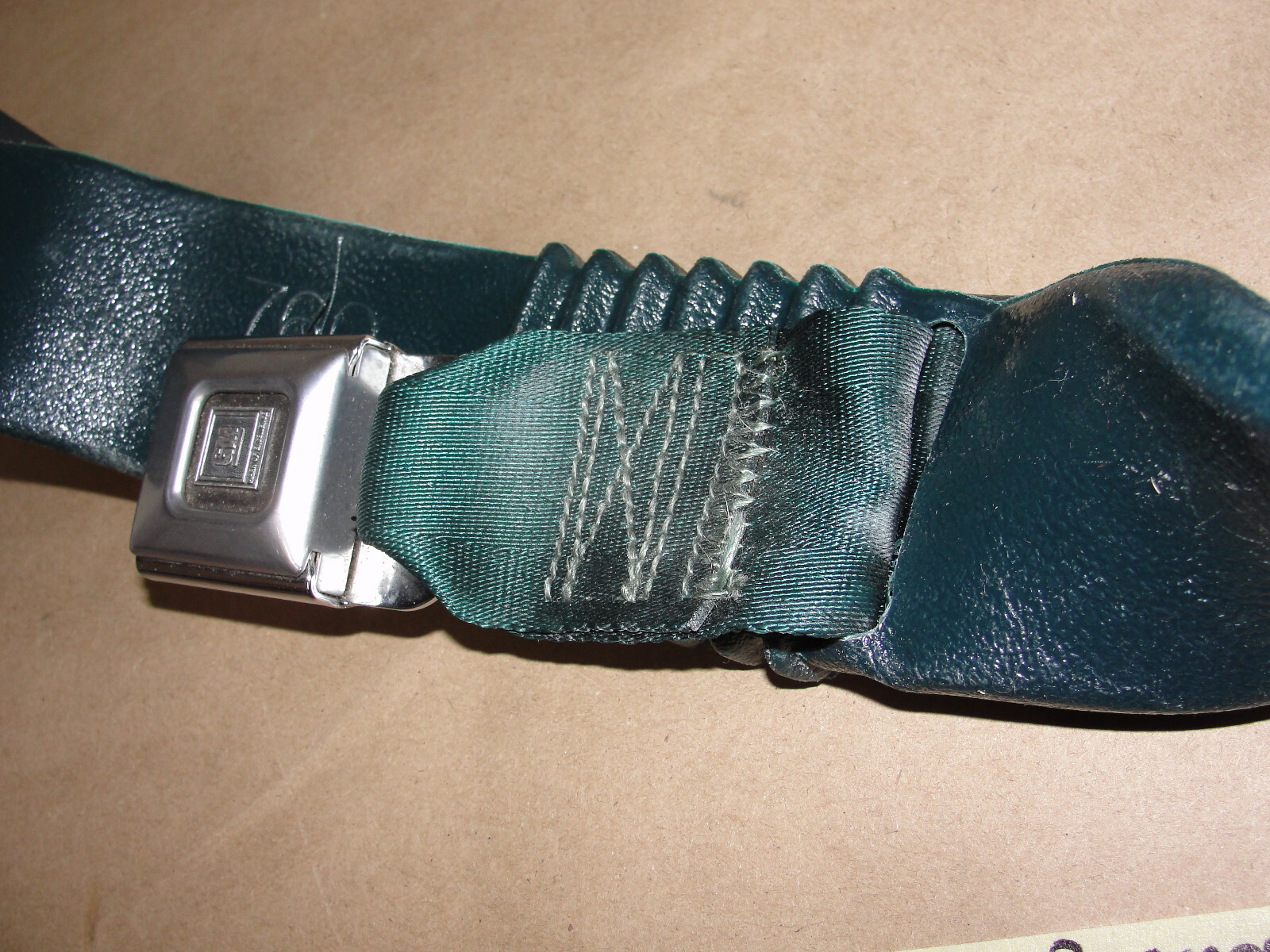 OEM 1971 1972 1973 1974 1975 1976 Cadillac Deville Calais Fleetwood 1971 1972 1973 1974 1975 1976 1977 1978 Eldorado RIGHT PASSENGER SIDE FRONT SEAT BELT DOUBLE BUCKLE RECEIVER - Image 22