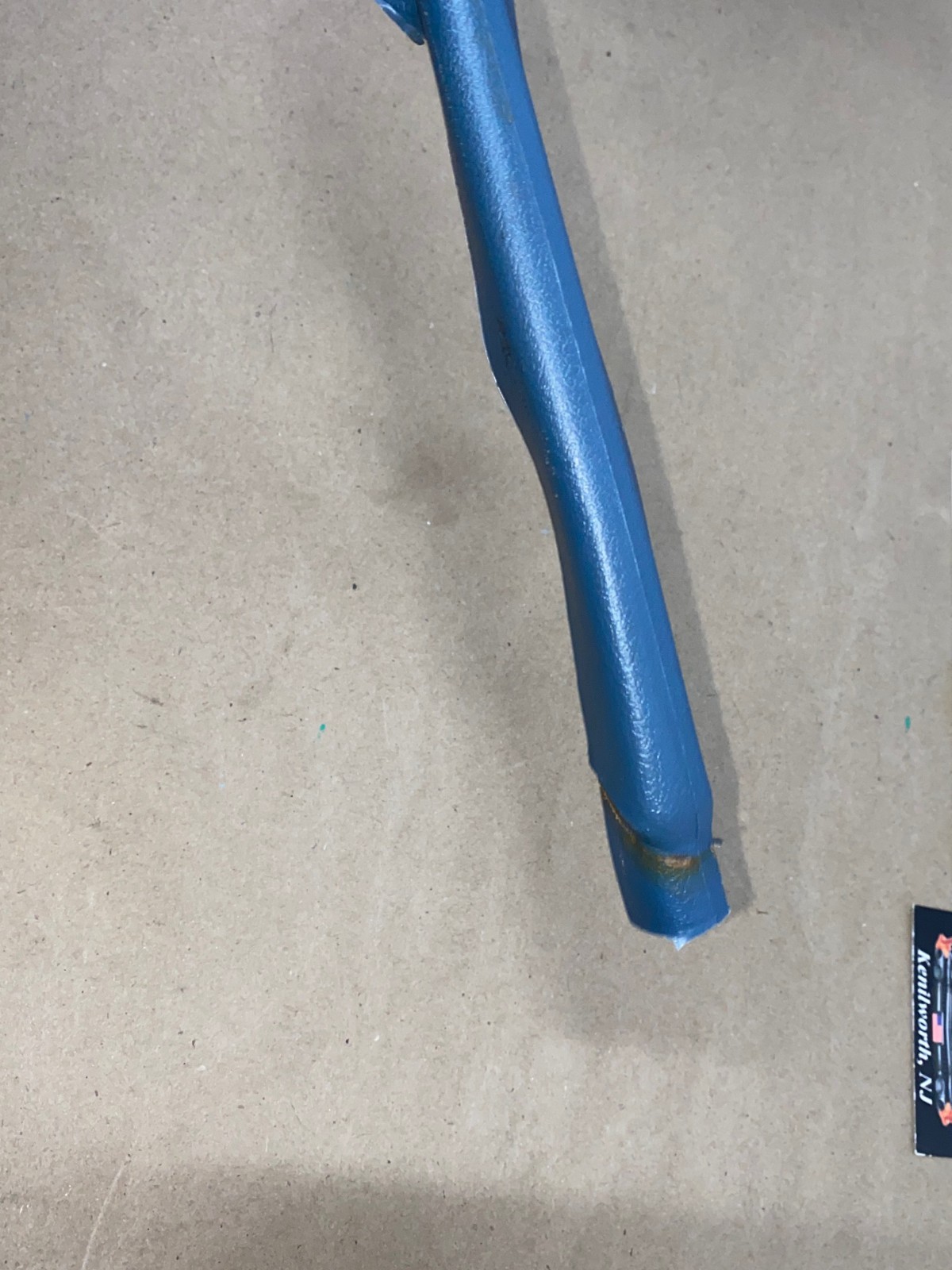 OEM 1971 1972 1973 1974 1975 1976 Cadillac Deville Eldorado Fleetwood Calais RIGHT PASSENGER SIDE LOWER KICK PANEL TRIM - BLUE - Image 18