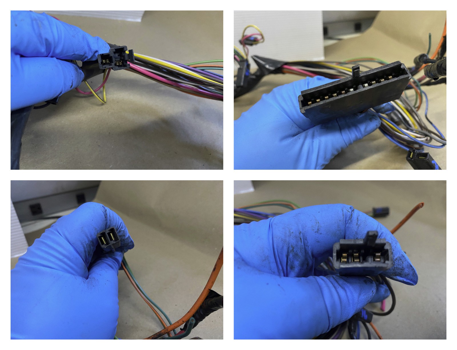 OEM 1976 Cadillac Deville Fleetwood Calais Eldorado COMPLETE UNDER DASH WIRE HARNESS With FUSE BLOCK PANEL ~43K Miles #12004292/#9629754 - Image 22