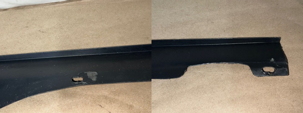 OEM 1970 Cadillac Eldorado RIGHT & LEFT REAR TRUNK TO BUMPER FILLERS PANELS TRIM COVER - Image 24