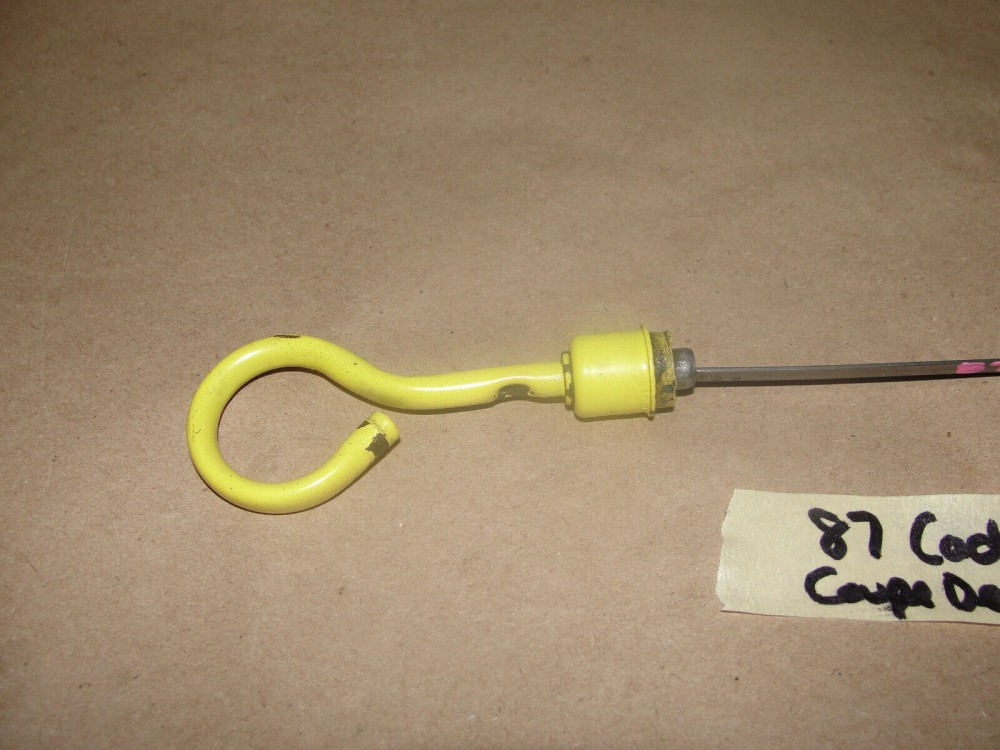 OEM 1986 1987 Cadillac Deville Fleetwood FWD HT4100 4.1L ENGINE OIL FLUID LEVEL INDICATOR DIPSTICK #1638398 - Image 2