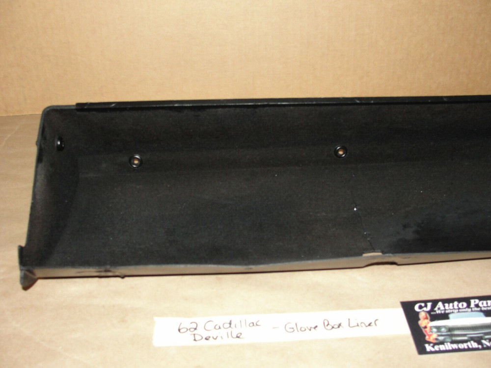 OEM 1962 Cadillac Deville Eldorado Fleetwood DASH GLOVE BOX GLOVEBOX TRAY LINER STORAGE COMPARTMENT #3512645 - Image 2