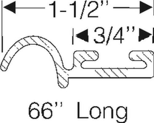 NEW 1954 1955 1956 CADILLAC ELDORADO DEVILLE HOOD TO COWL WEATHERSTRIP SEAL WITH BUMPER BLOCK PLUGS - Image 2