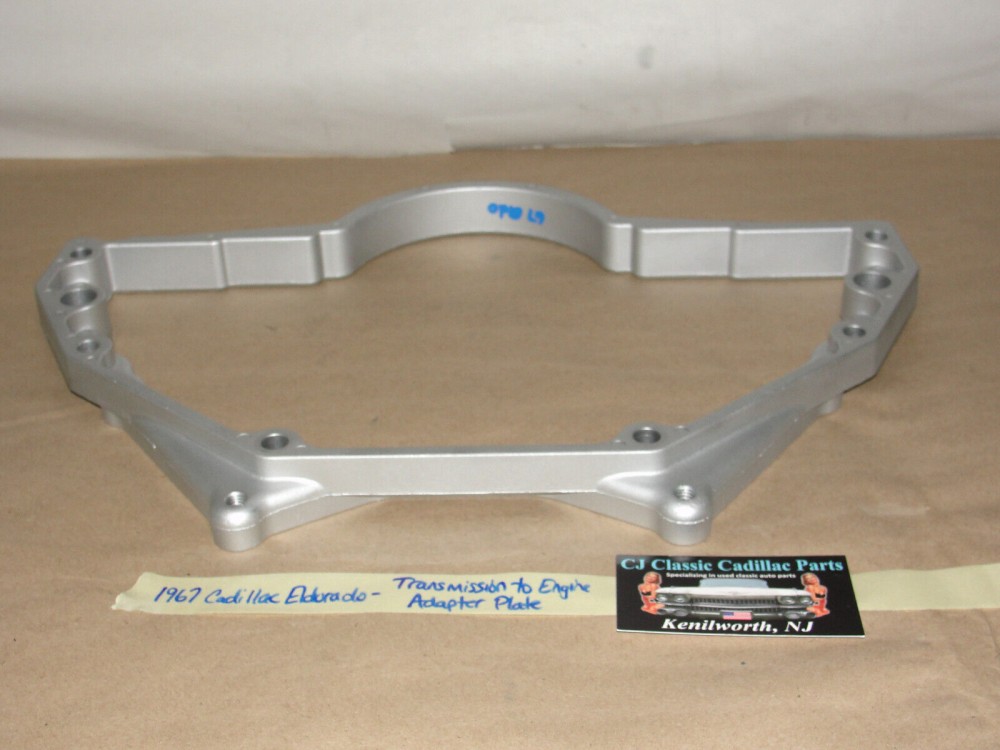 OEM 1967 Cadillac Eldorado 429 ENGINE TO THM425 TRANSMISSION ADAPTER SPACER PLATE #1485913 - Image 2