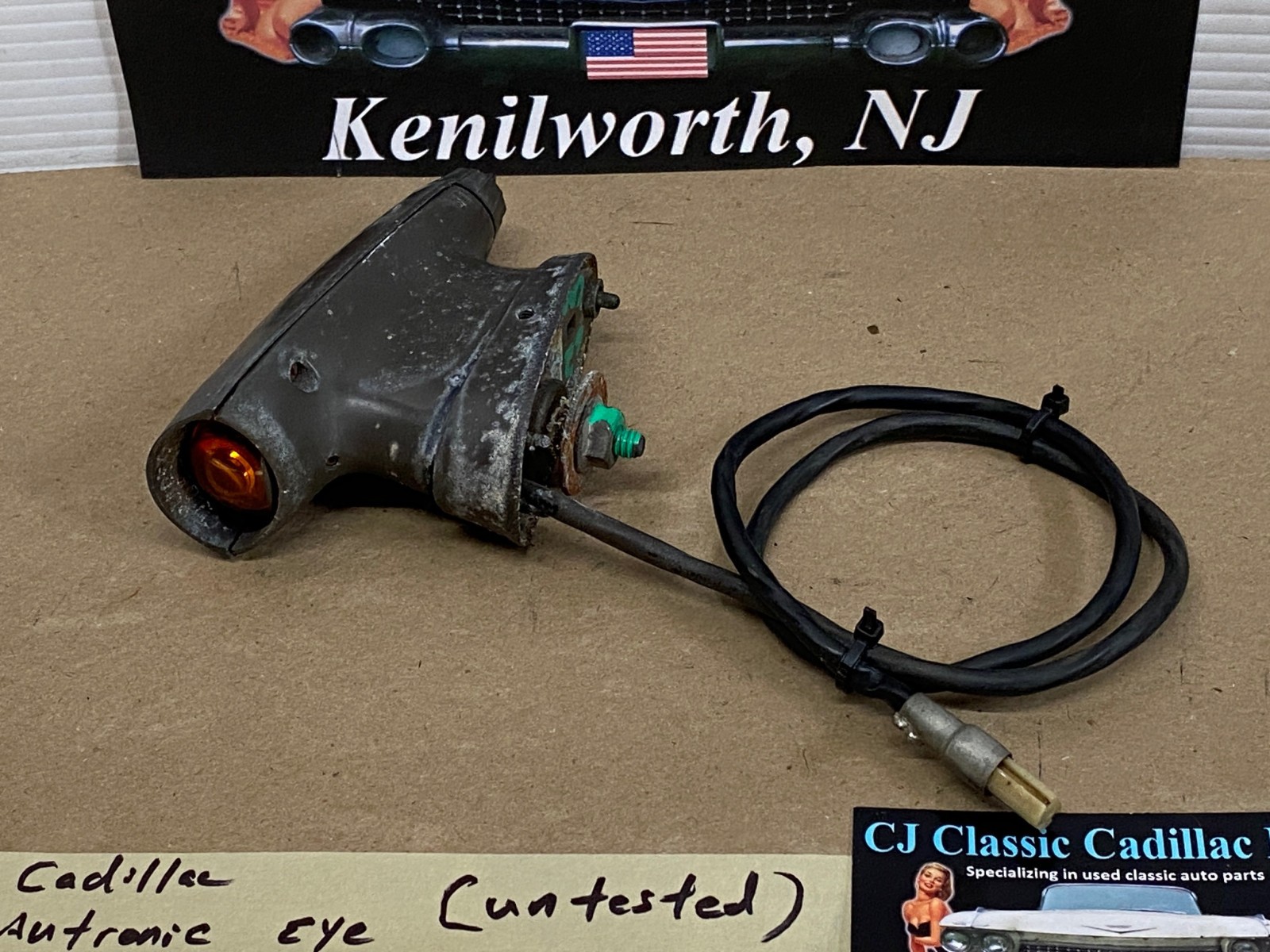 OEM 1961 1962 Cadillac Deville Eldorado DASH GUIDE-MATIC C-5 AUTRONIC EYE HEADLIGHT TWILIGHT AUTOMATIC DIMMER #5952372 - Image 12