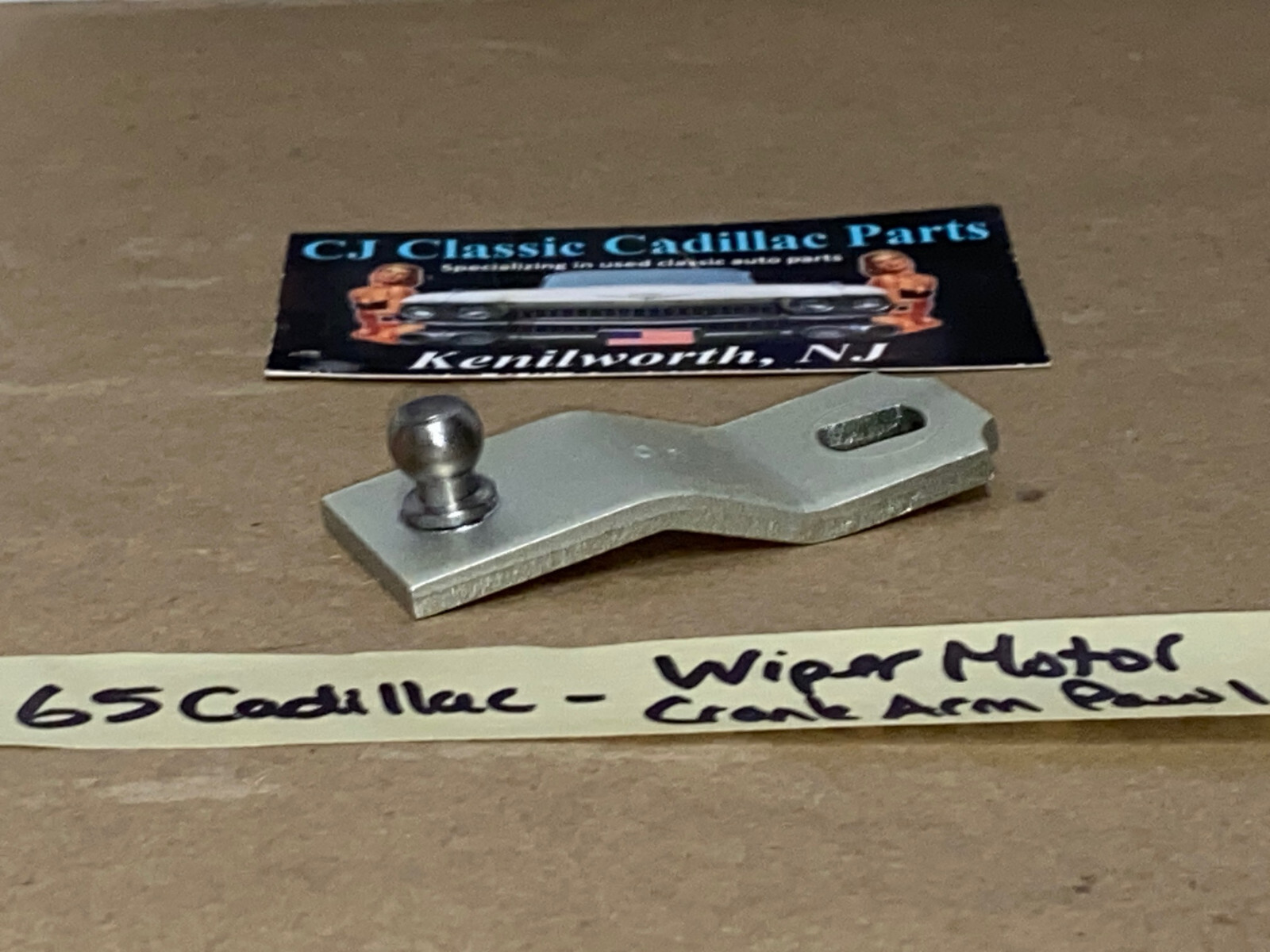 OEM 1965 1966 Cadillac Deville Eldorado Fleetwood Calais WINDSHIELD WIPER MOTOR CRANK ARM PAWL TO WIPER TRANS #4914701 - Image 5