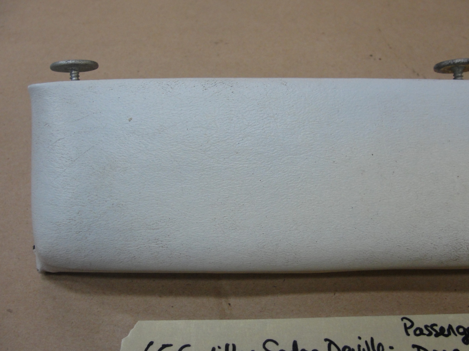 OEM 1965 Cadillac Sedan Deville Fleetwood RIGHT REAR DOOR PANEL ARM REST PAD CUSHION - Image 2
