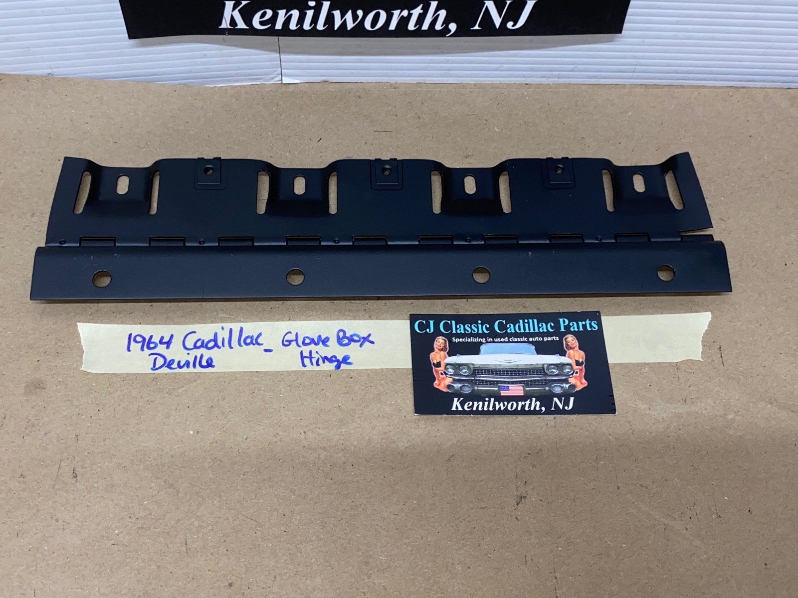 OEM 1963 1964 Cadillac Eldorado Deville Fleetwood DASH GLOVE BOX GLOVEBOX COMPARTMENT DOOR HINGE #1479672 - Image 11