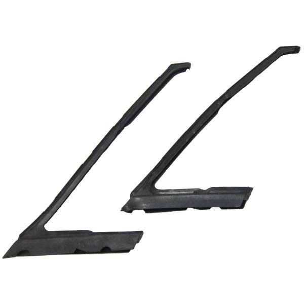 NEW STEELE RUBBER 1965 1966 1967 1968 GM CADILLAC DEVILLE ELDORADO CALAIS FRONT DOOR VENT WINDOW WEATHERSTRIP SEALS 38-0091-55 (PAIR) - Image 2