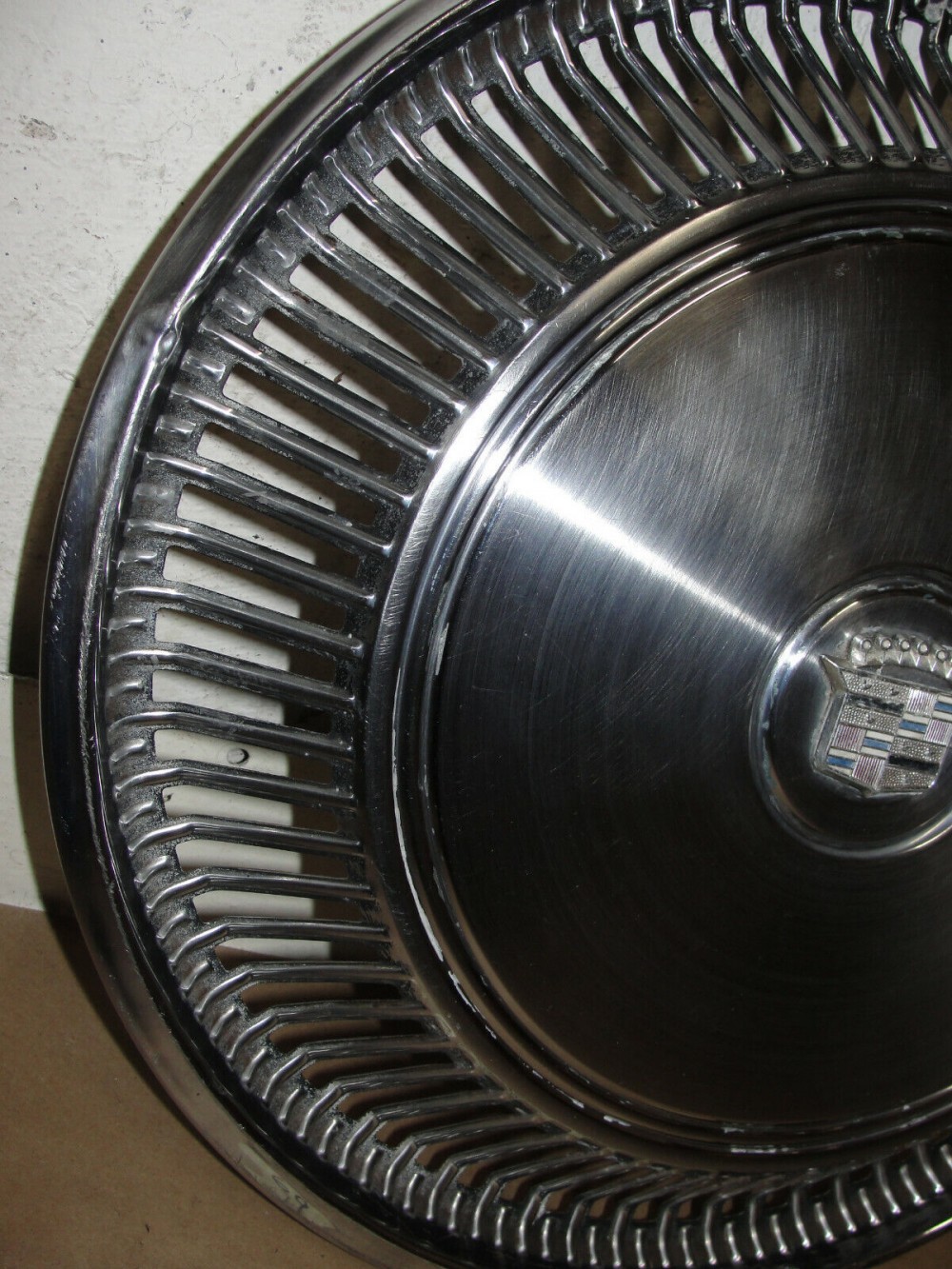 OEM 1967 1968 1969 1970 1971 1972 1973 1974 1975 1976 1977 1978 Cadillac Eldorado 15" STEEL WHEEL HUBCAP WHEEL COVER #1 - Image 3