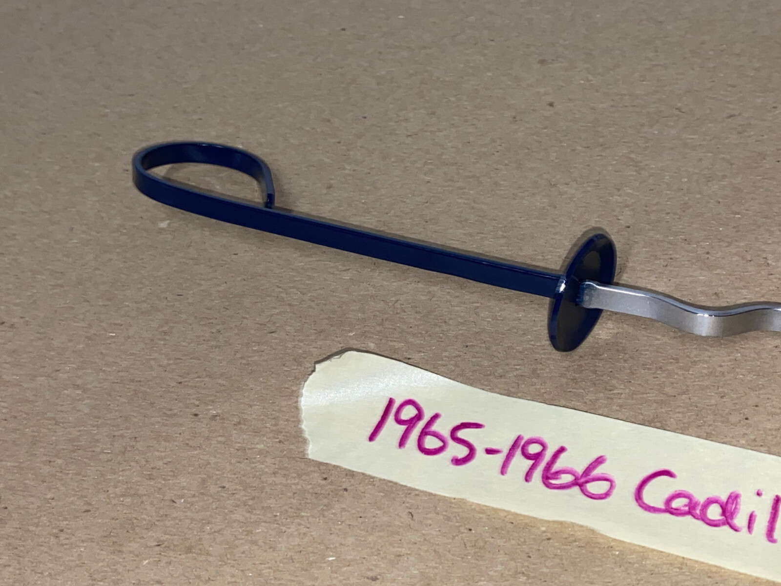 FACTORY ORIGINAL 1965 1966 Cadillac Deville Eldorado Fleetwood Calais 429 Engine OIL LEVEL INDICATOR DIPSTICK 7/16" #1482880 - Image 7