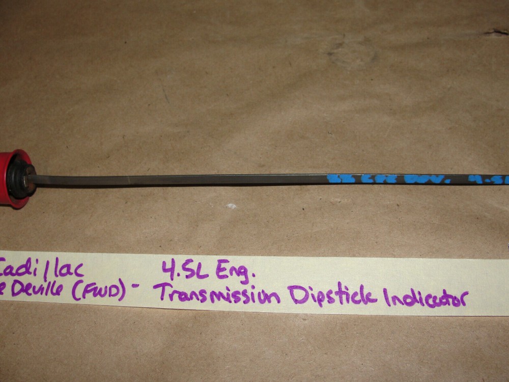 OEM 1985 1986 1987 1988 Cadillac Fleetwood Deville FWD 4.5L TRANSMISSION DIPSTICK OIL FLUID LEVEL INDICATOR #1647052/#1647052 - Image 3