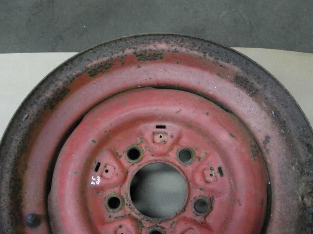 OEM 1948 1949 1950 1951 1952 1953 1954 1955 Cadillac Deville Fleetwood STEEL WHEEL RIM #003 15 X 6 KELSEY HAYS - Image 3
