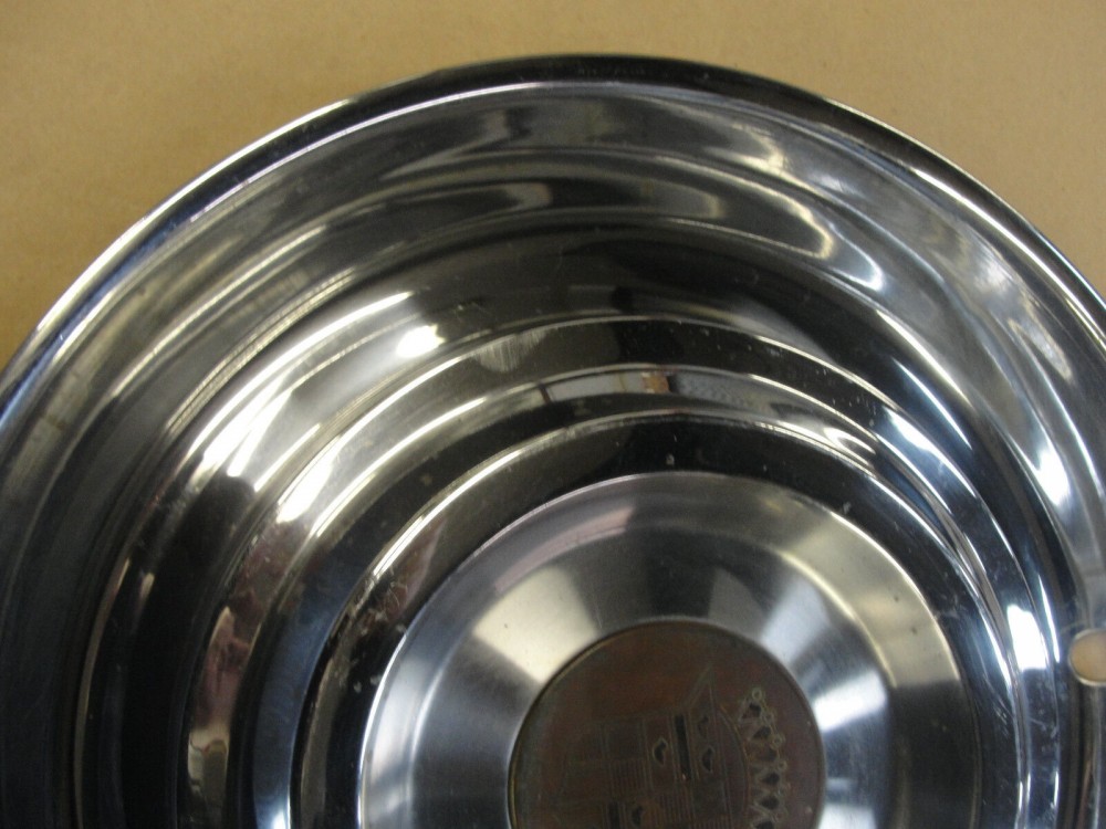 OEM 1954 1955 Cadillac Deville Eldorado Fleetwood 15" HUB CAP HUBCAP WHEEL COVER w/ CENTER CAP MEDALLION #002 - Image 3