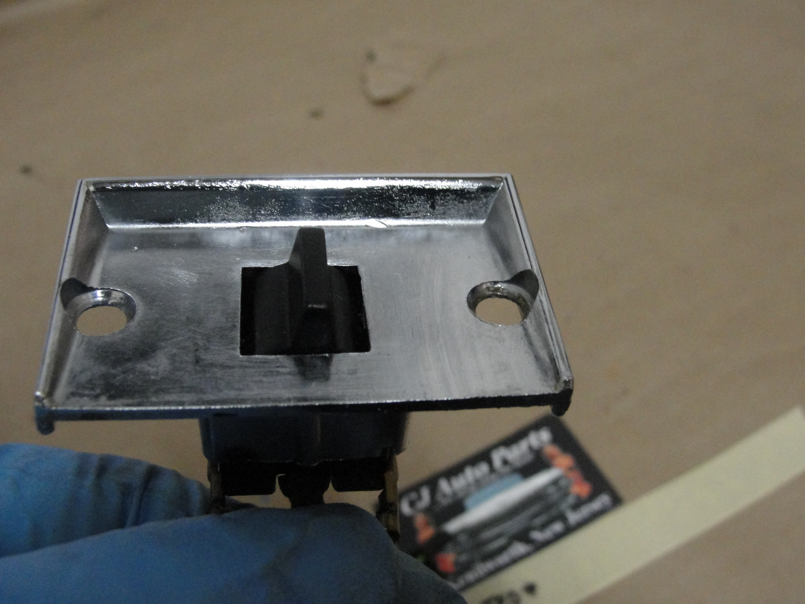 OEM 1960 1961 1962 1963 1964 1965 1966 1967 1968 Cadillac Fleetwood Eldorado Deville REAR DEFOGGER DEFROSTER SWITCH DEFOG DEFROST **TESTED** #1487732 - Image 3