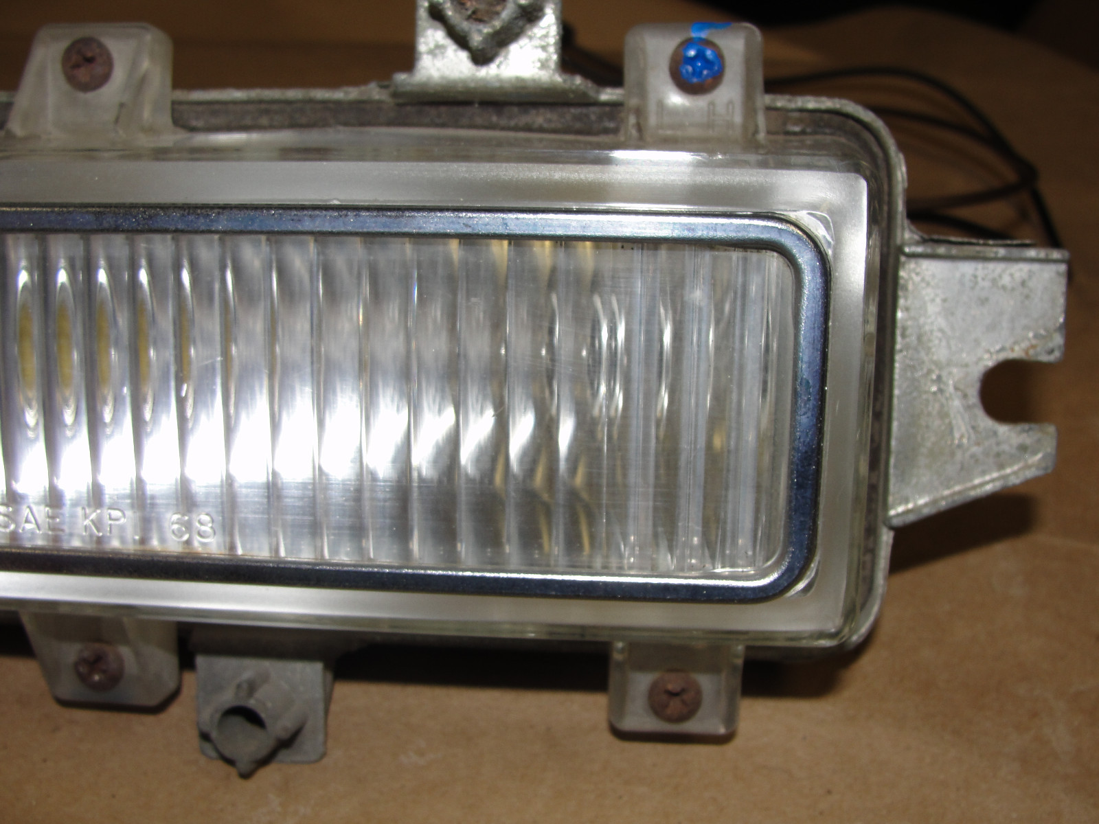 OEM 1968 1969 Cadillac Eldorado LEFT FRONT FENDER PARK LAMP CORNER TURN SIGNAL LIGHT #5960169 - Image 3